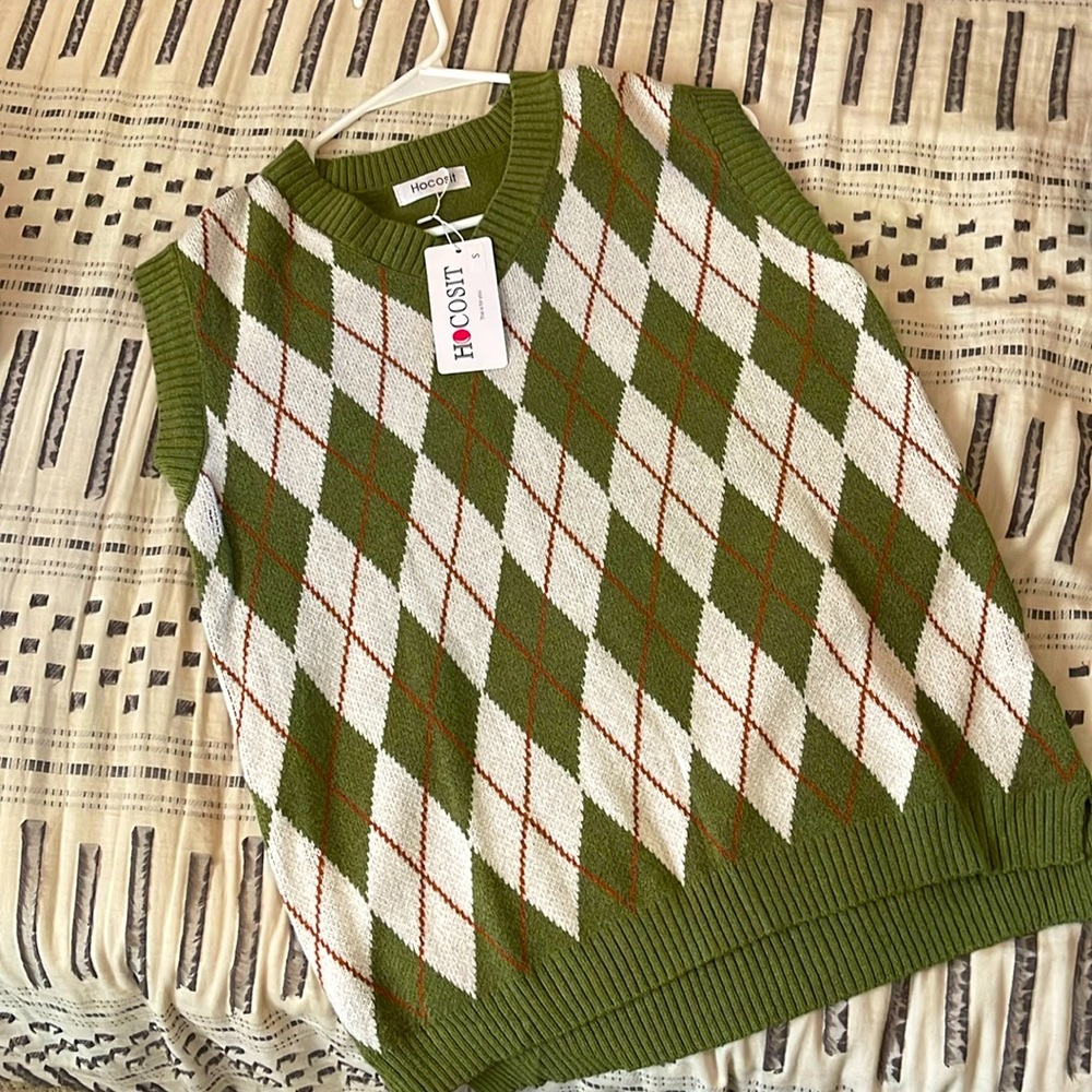 Argyle Sweater Vest